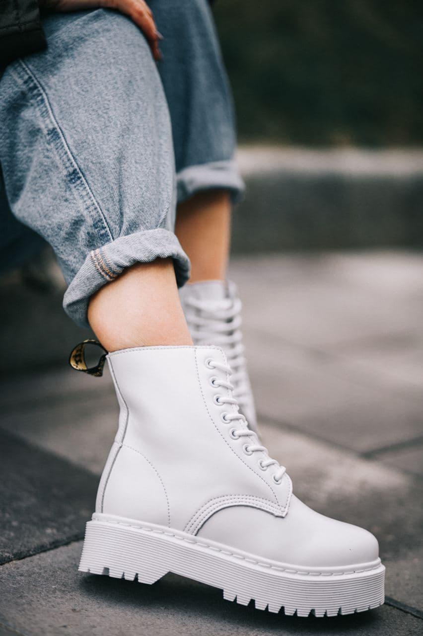 Dr. Martens JADON Mono White Fur No Logo
