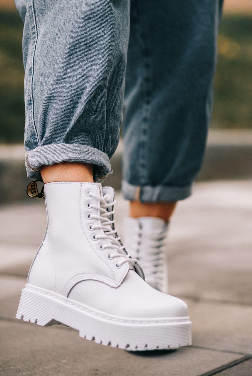 Dr. Martens JADON Mono White Fur No Logo