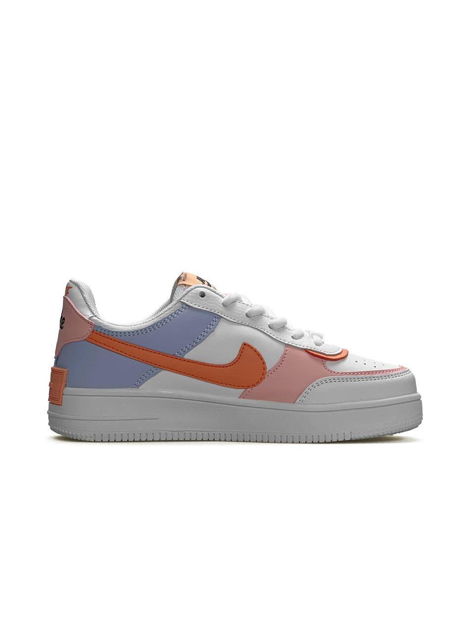 Nike Air Force 1 Shadow White Orange Sky