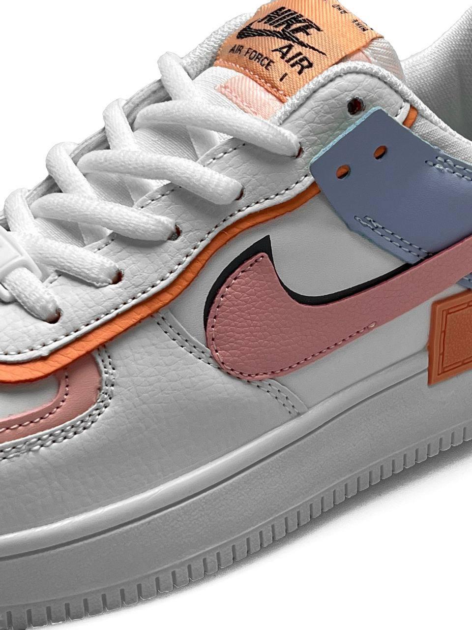 Nike Air Force 1 Shadow White Orange Sky
