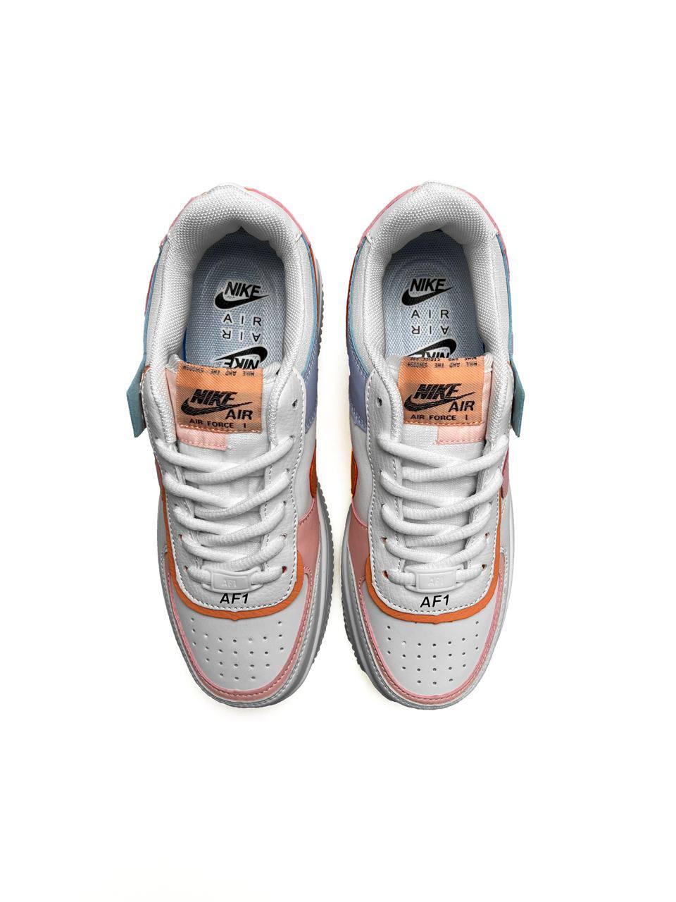 Nike Air Force 1 Shadow White Orange Sky