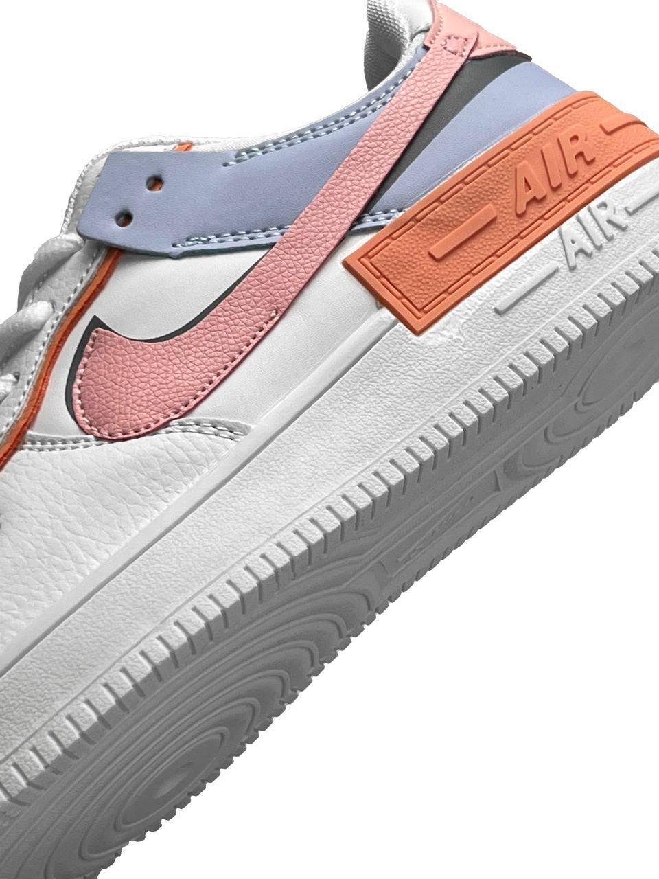 Nike Air Force 1 Shadow White Orange Sky
