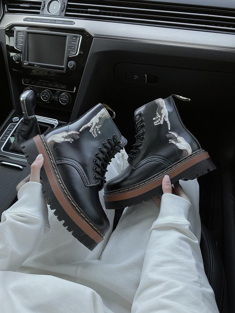 Dr. Martens JADON Pictures Black Brown