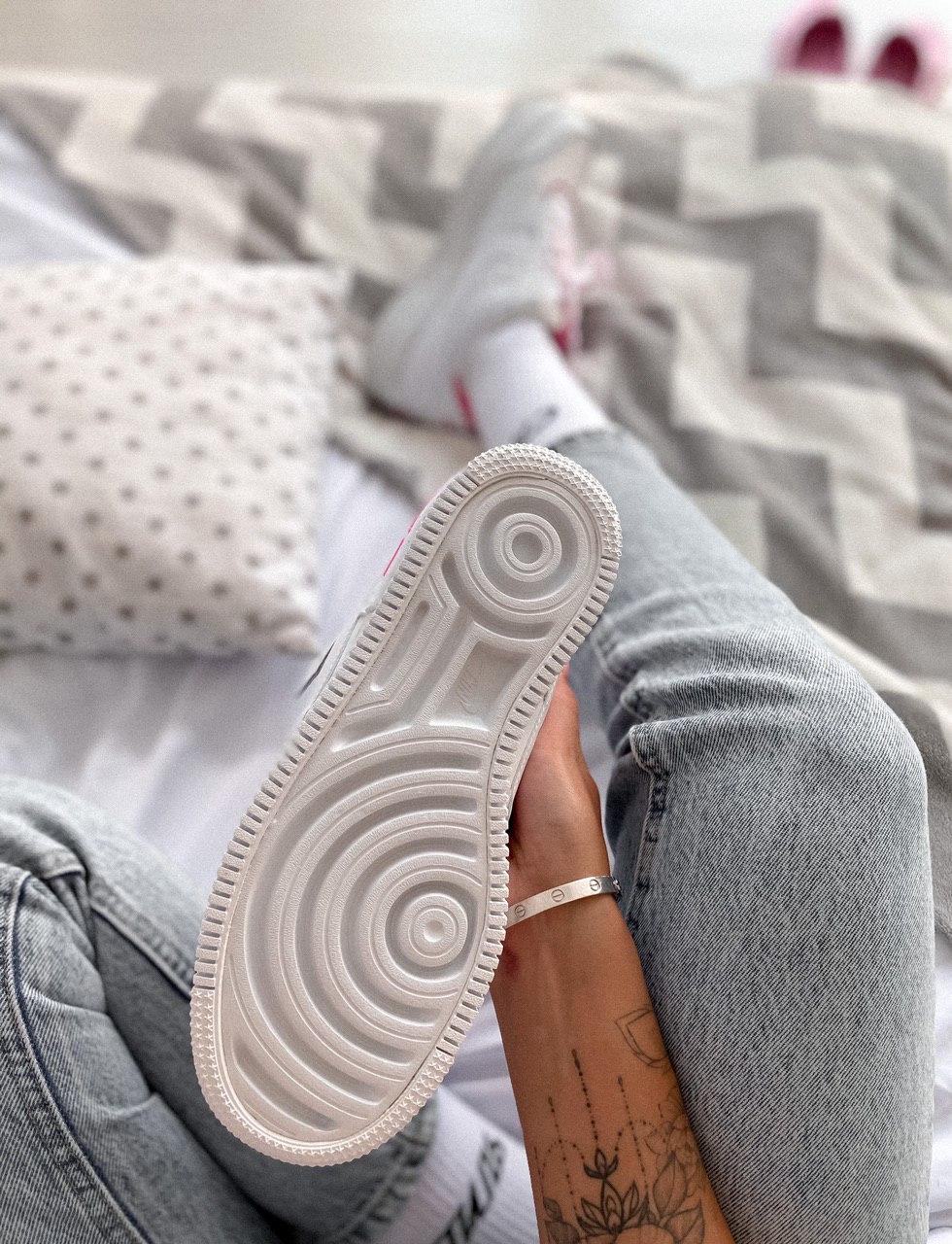 Nike Air Force 1 SHADOW Pink White 3