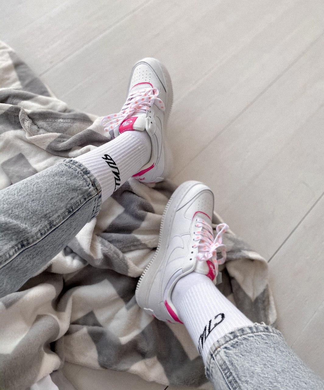 Nike Air Force 1 SHADOW Pink White 3