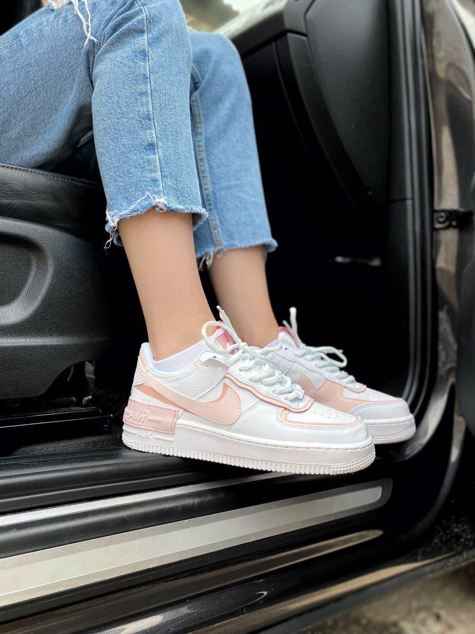 Nike Air Force 1 SHADOW White Pink