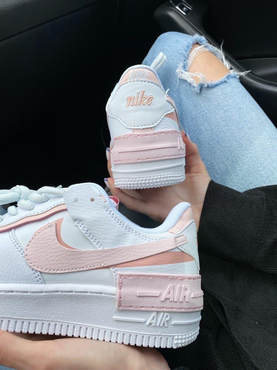 Nike Air Force 1 SHADOW White Pink