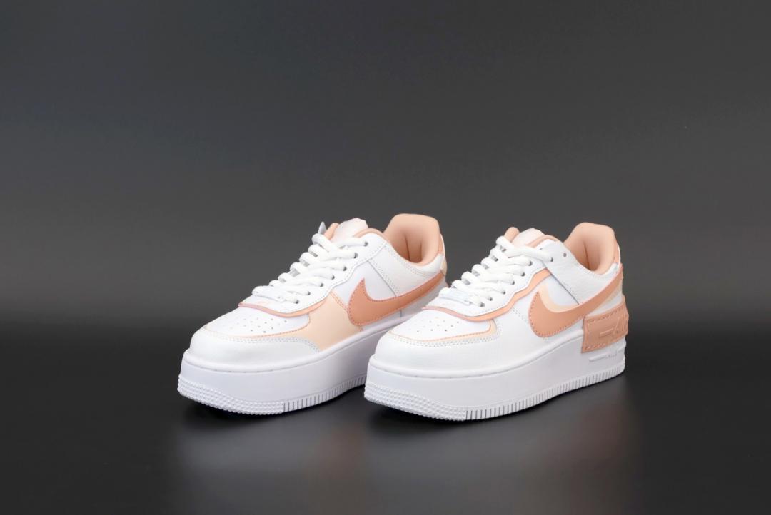 Nike Air Force 1 SHADOW White Coral
