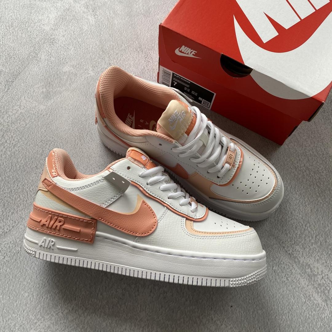 Nike Air Force 1 SHADOW White Coral
