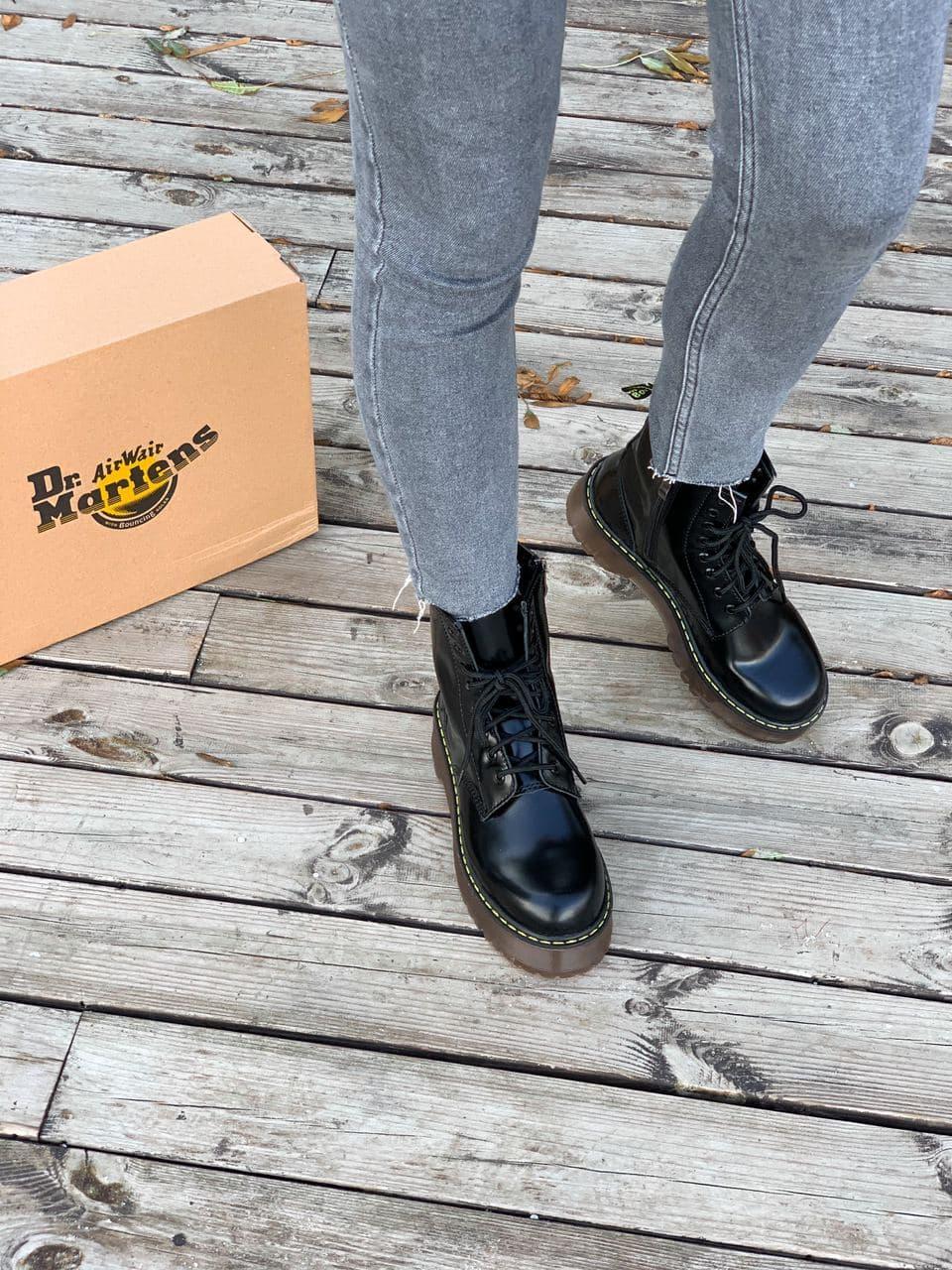 Dr. Martens JADON Black No Logo (Молнія) 13