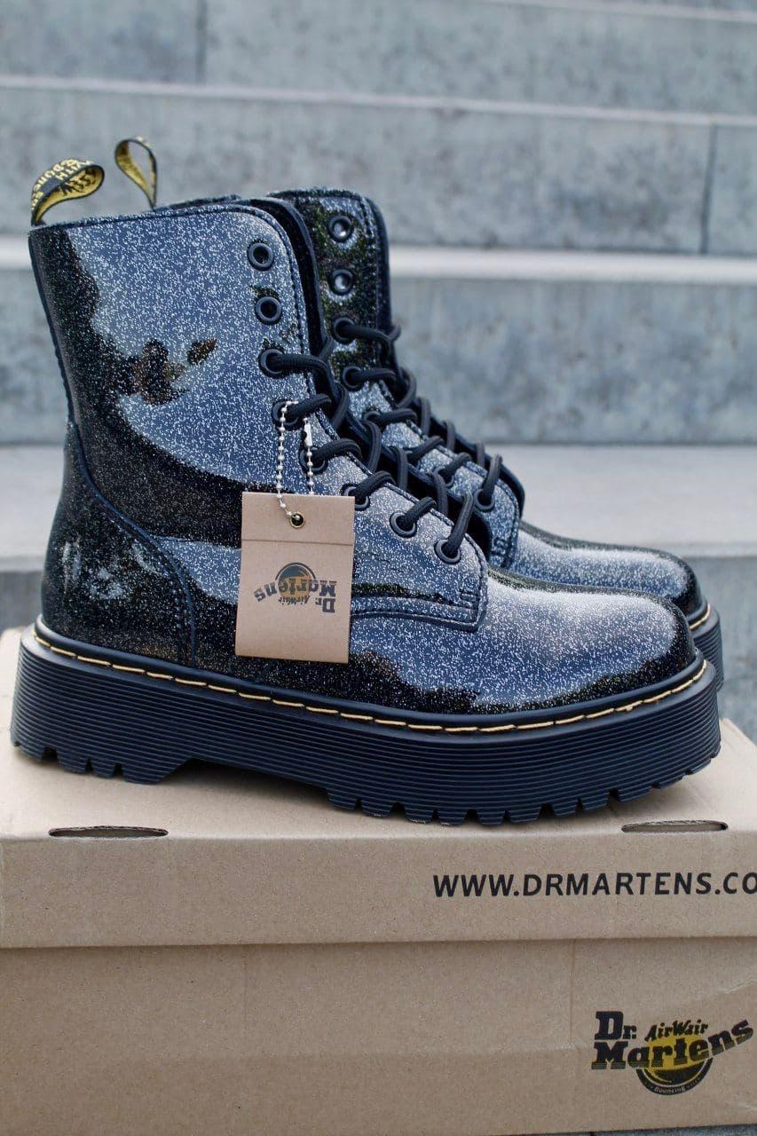 Dr. Martens JADON Galaxy Black No Logo (Молнія)