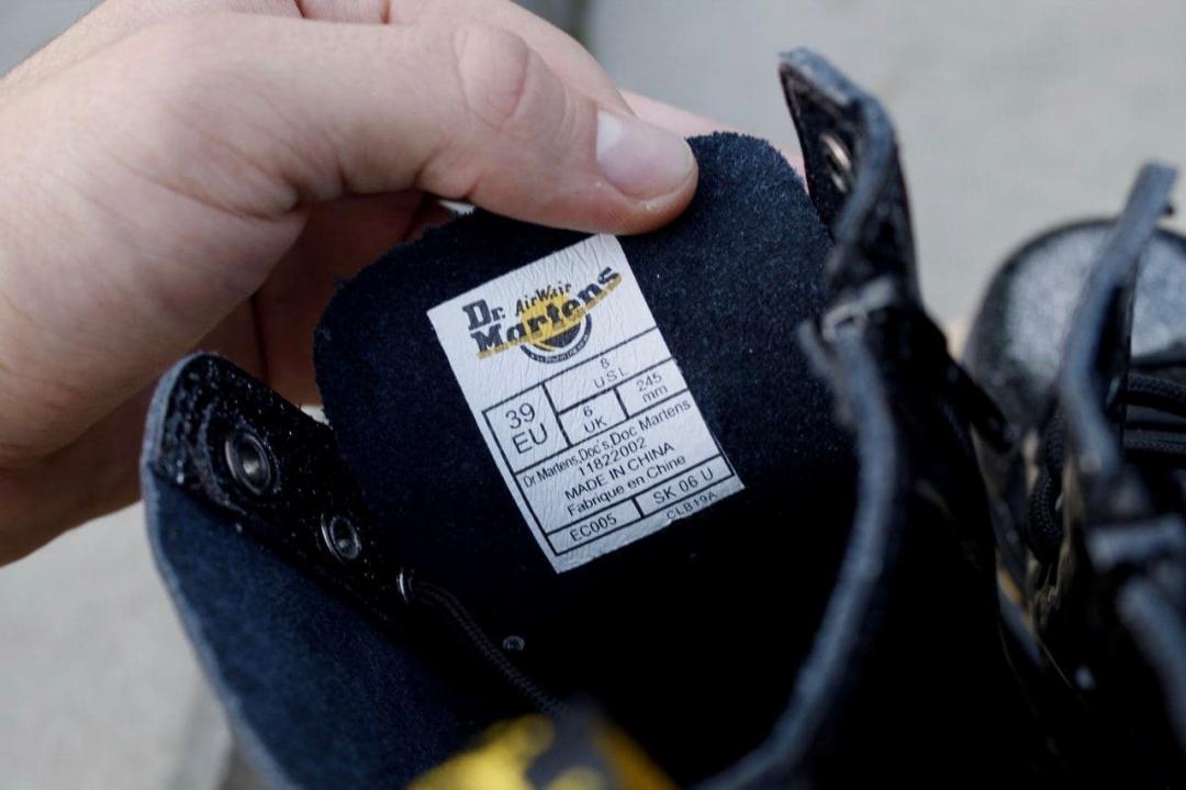 Dr. Martens JADON Galaxy Black No Logo (Молнія)