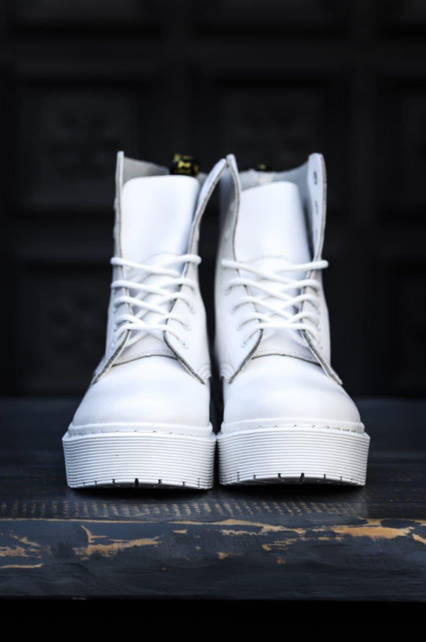 Dr. Martens JADON Mono White No Logo 1