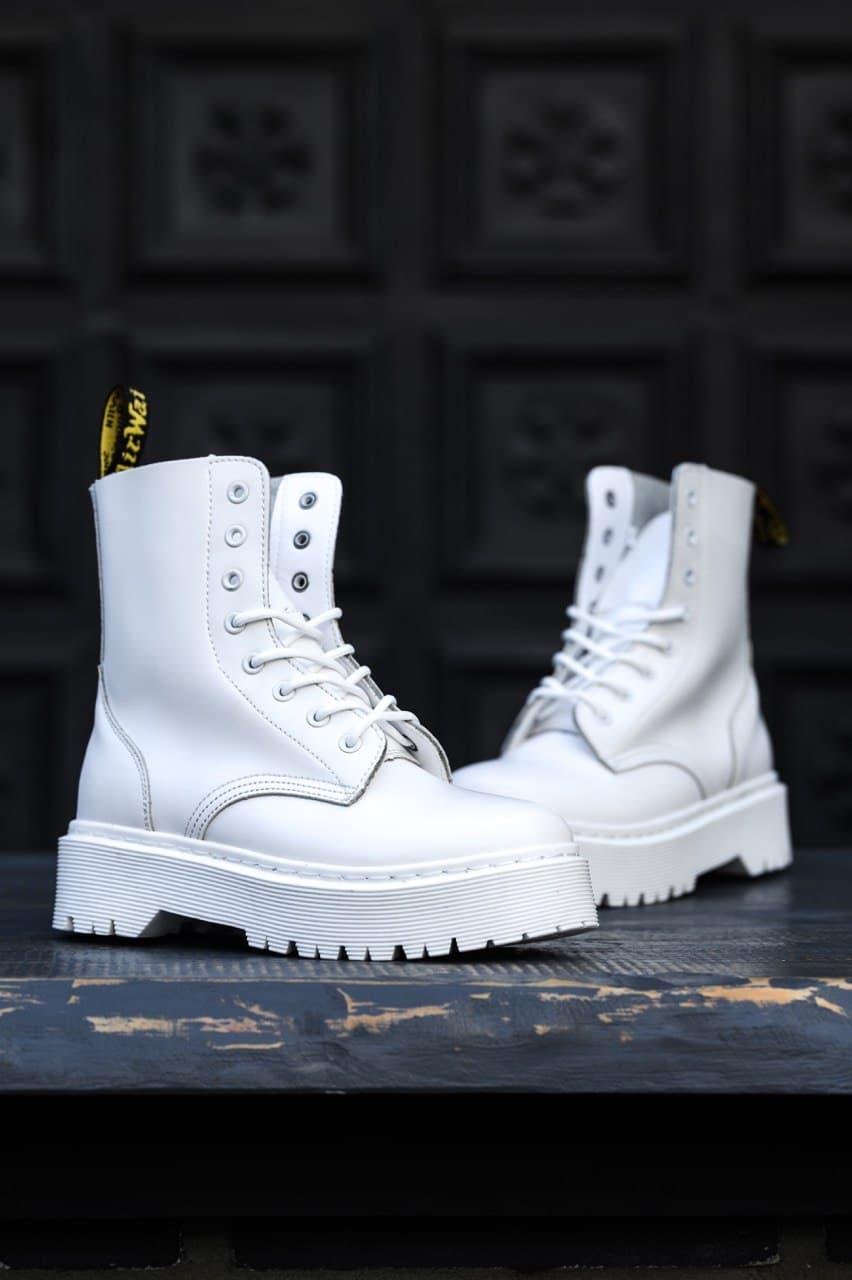 Dr. Martens JADON Mono White No Logo 1