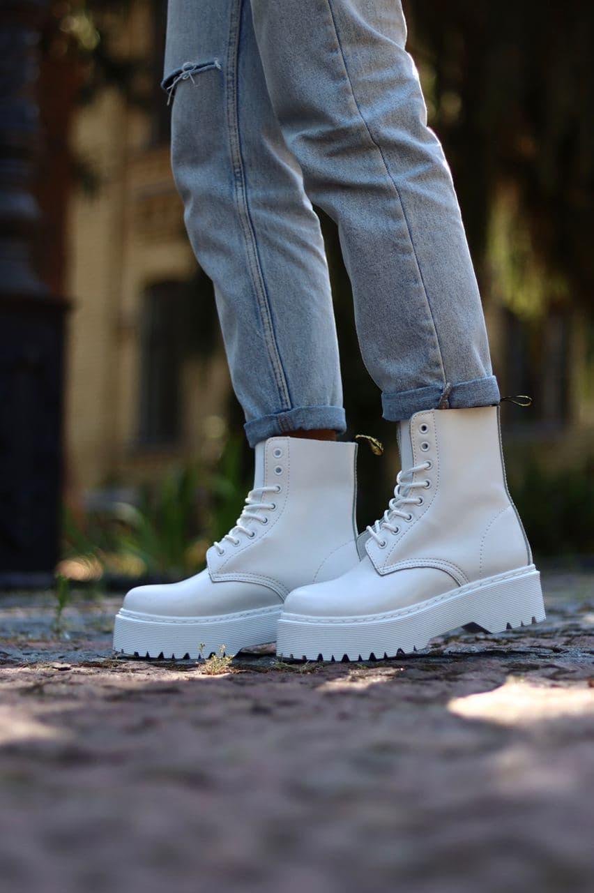 Dr. Martens JADON Mono White No Logo
