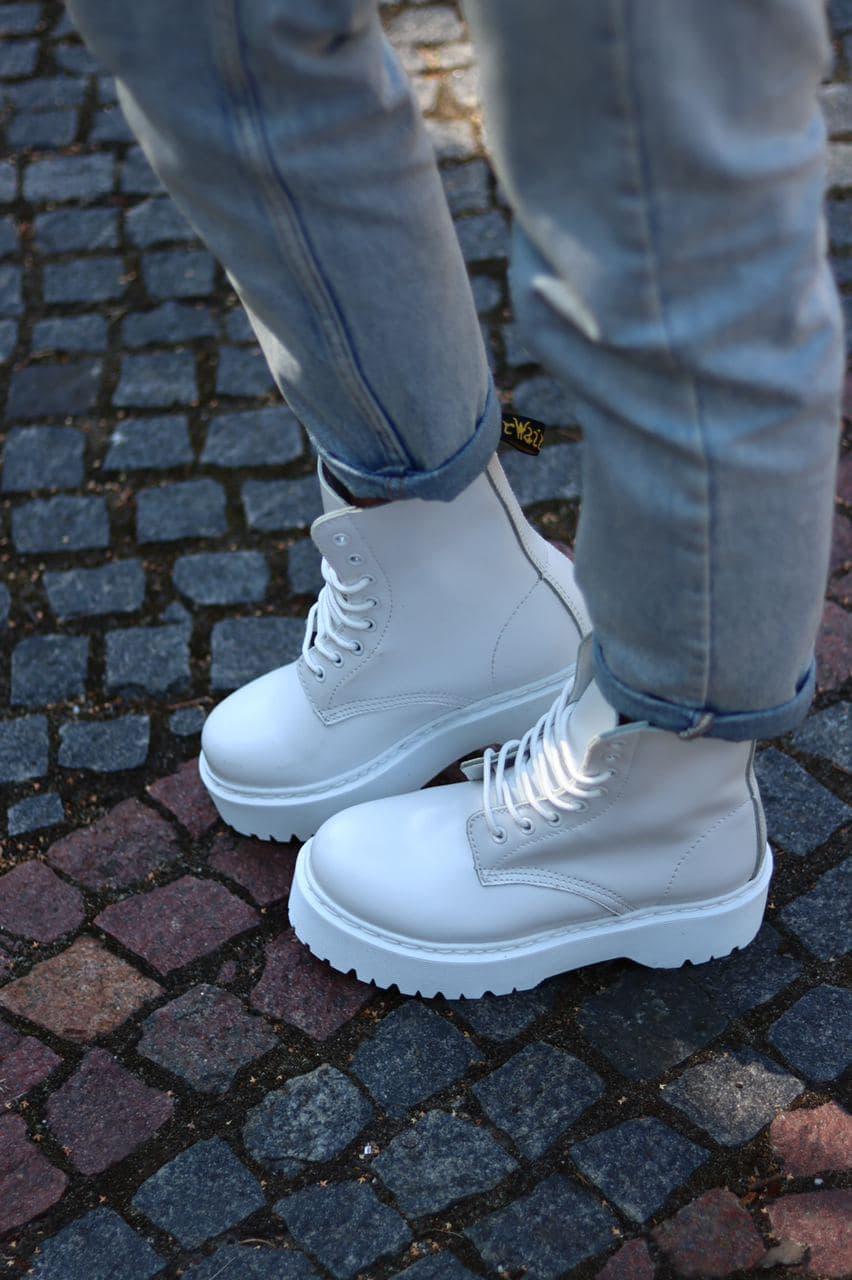 Dr. Martens JADON Mono White No Logo