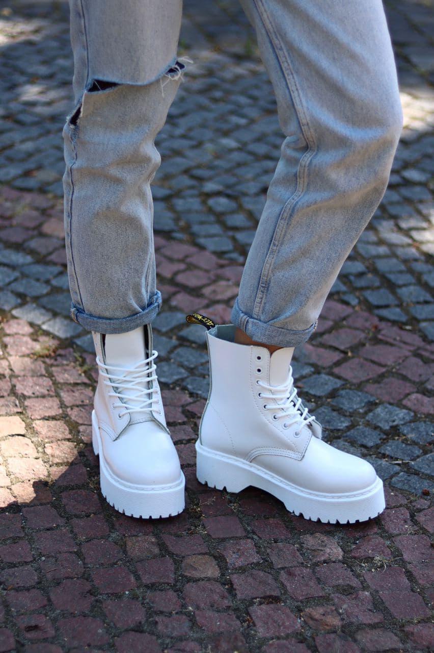 Dr. Martens JADON Mono White No Logo
