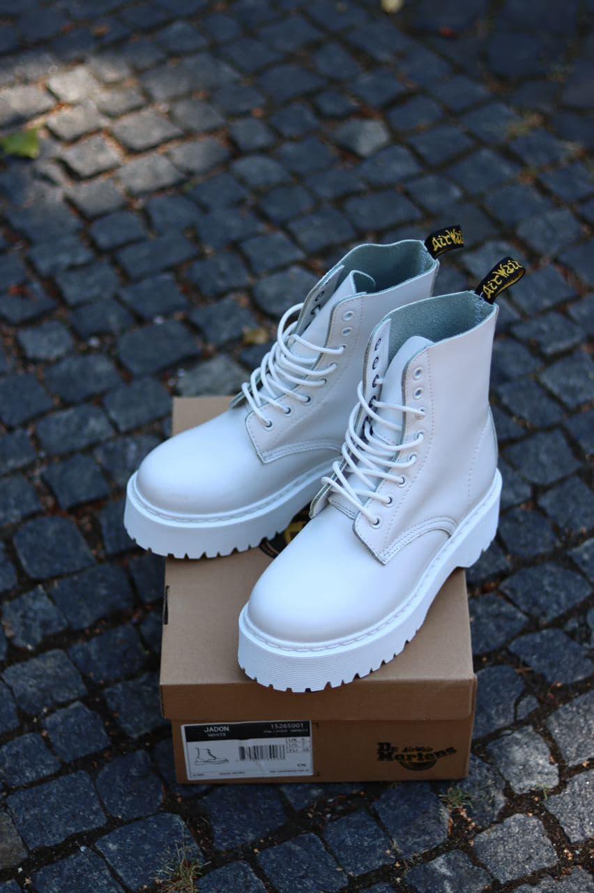 Dr. Martens JADON Mono White No Logo