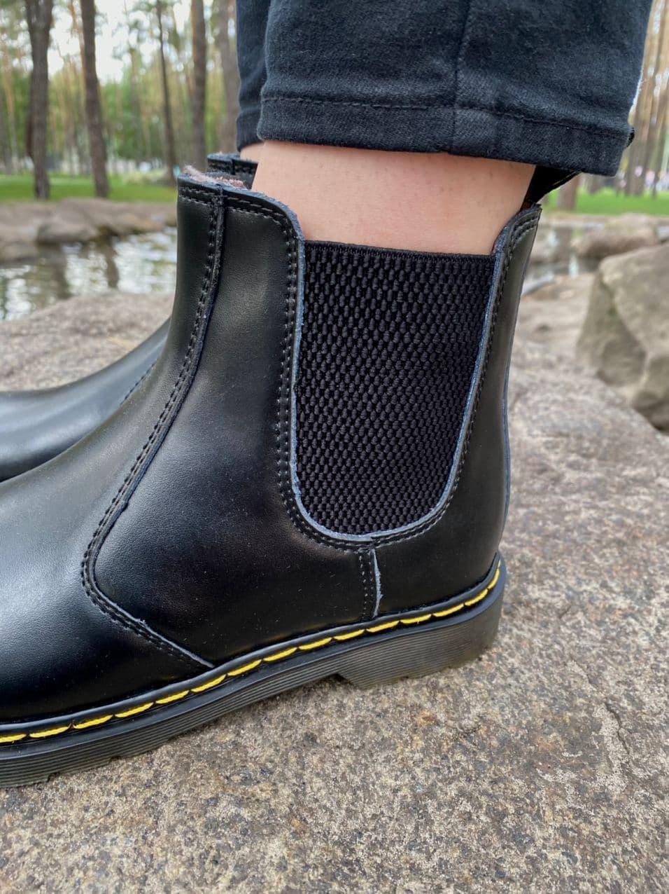 Dr. Martens Platform Chelsea Black 1