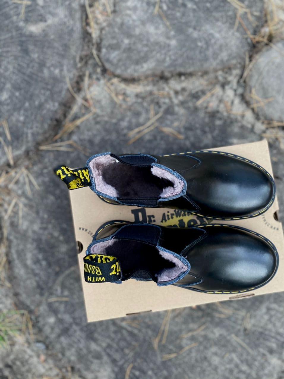 Dr. Martens Platform Chelsea Black 1