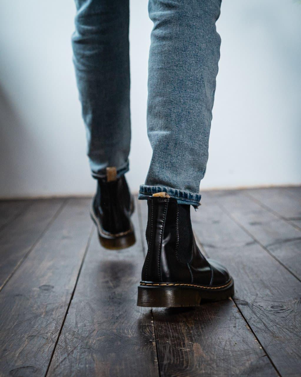 Dr. Martens Platform Chelsea Black 2