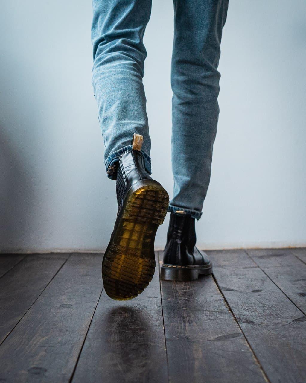 Dr. Martens Platform Chelsea Black 2