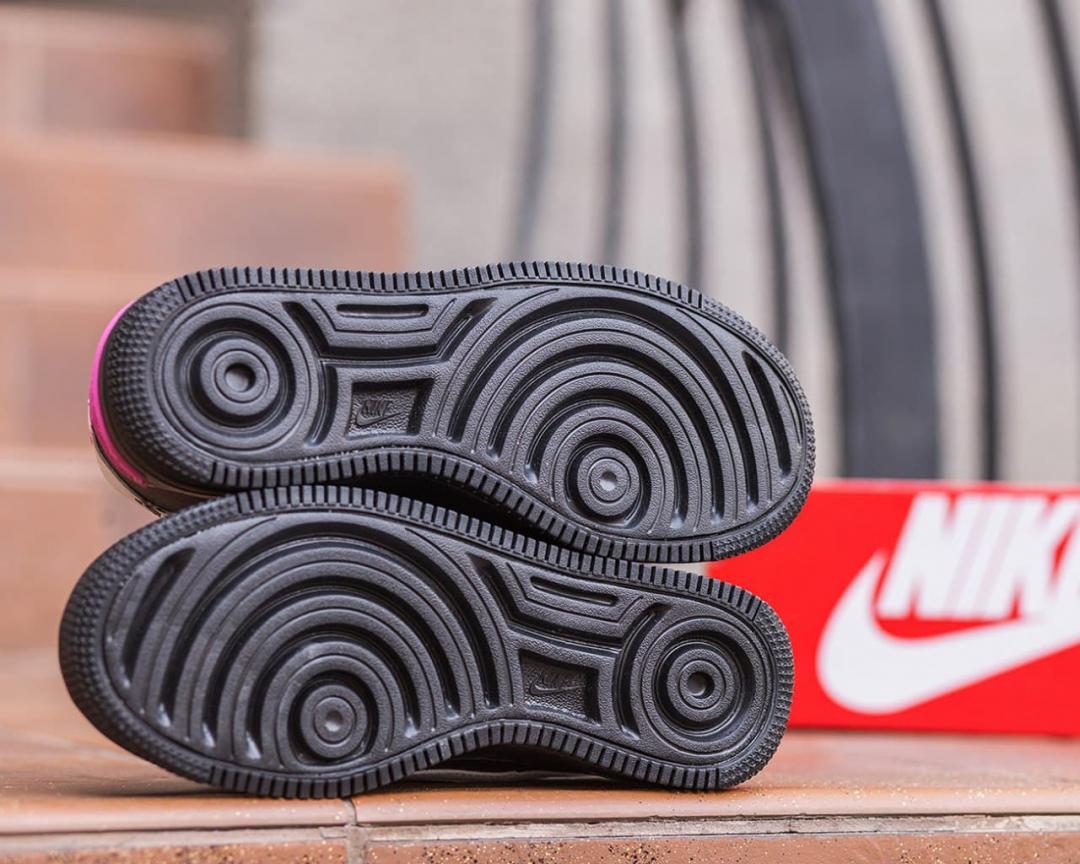 Nike Air Force 1 SHADOW Removable Patches Black Pink