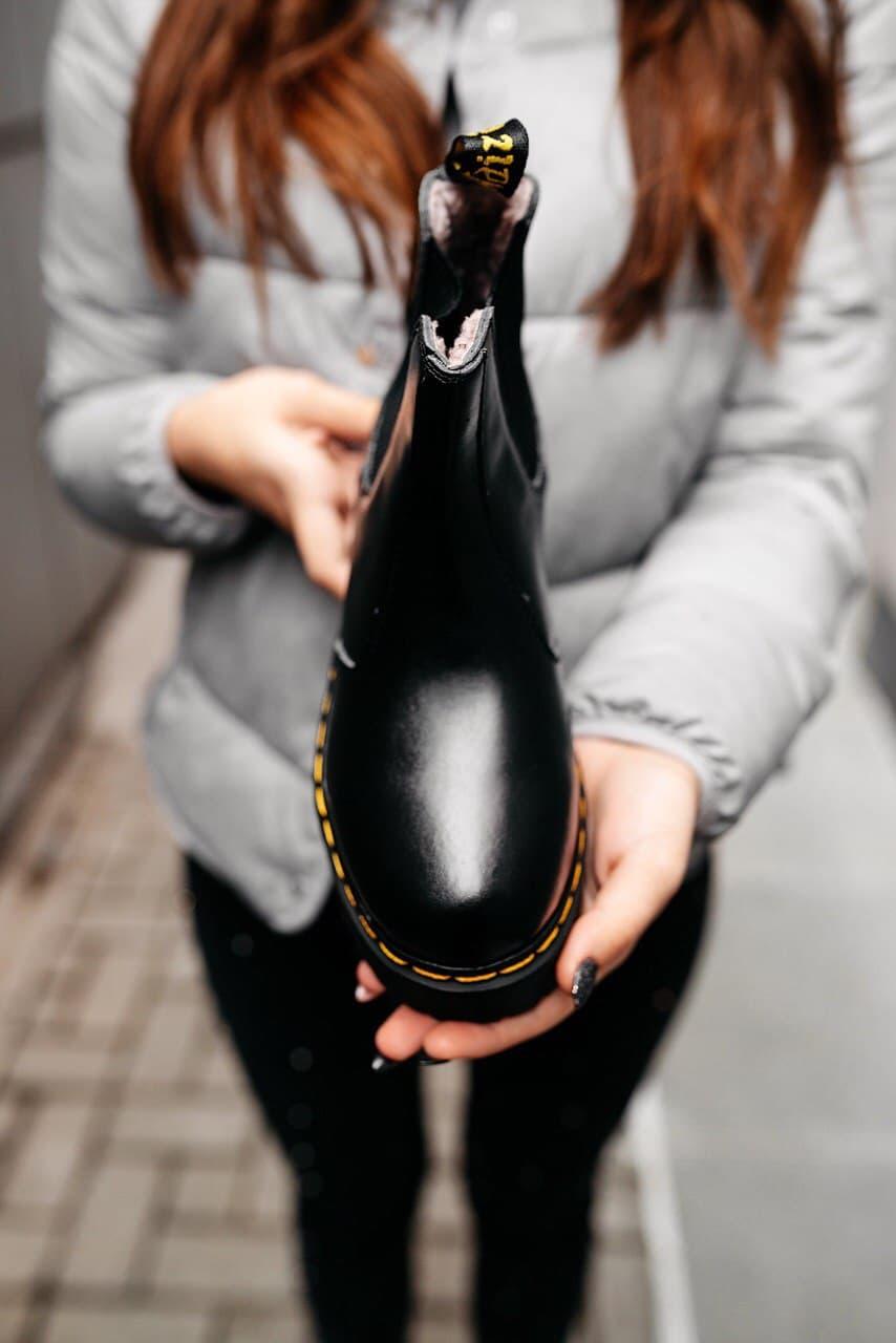 Dr. Martens Platform Chelsea Black 3