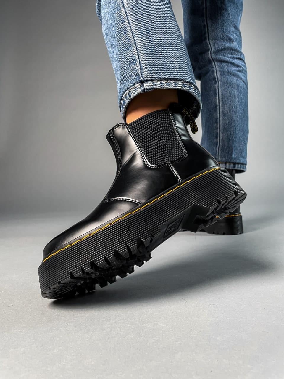 Dr. Martens Platform Chelsea Black 3