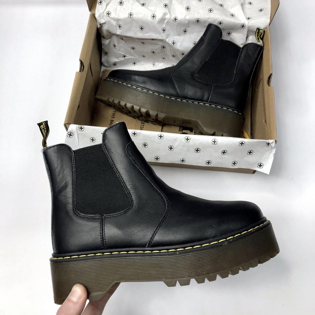 Dr. Martens Platform Chelsea Black 5