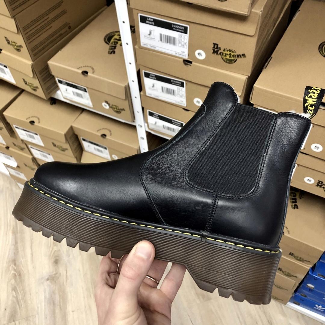 Dr. Martens Platform Chelsea Black 5
