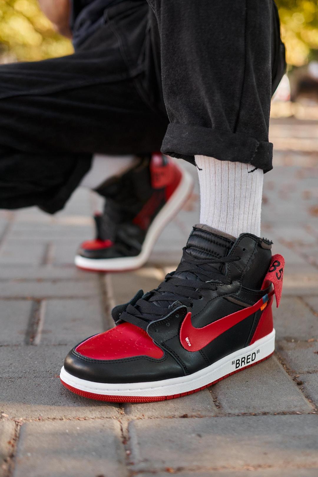 Nike Air Jordan 1 Off-White Bred