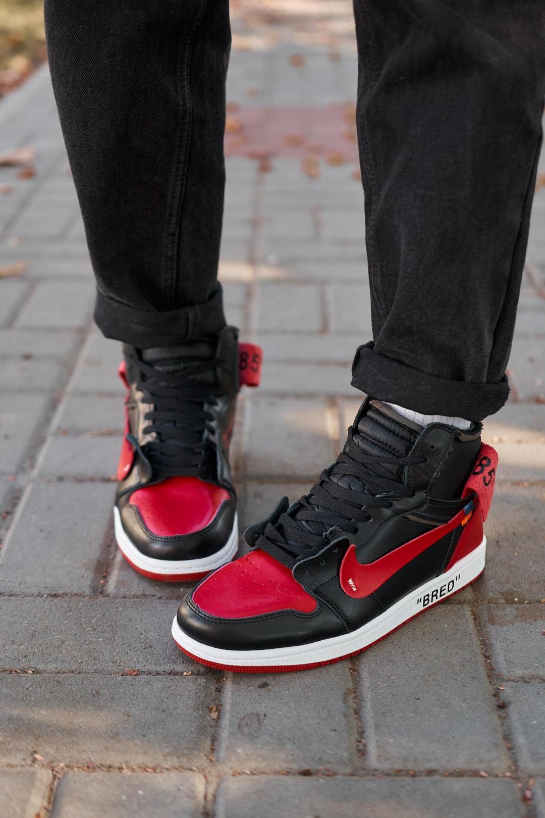 Nike Air Jordan 1 Off-White Bred