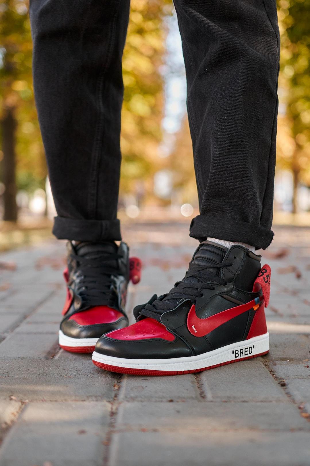 Nike Air Jordan 1 Off-White Bred