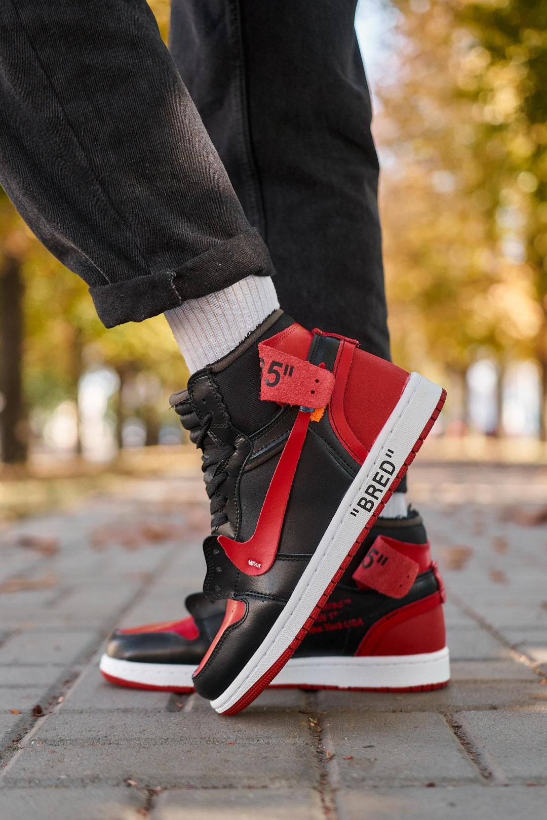 Nike Air Jordan 1 Off-White Bred