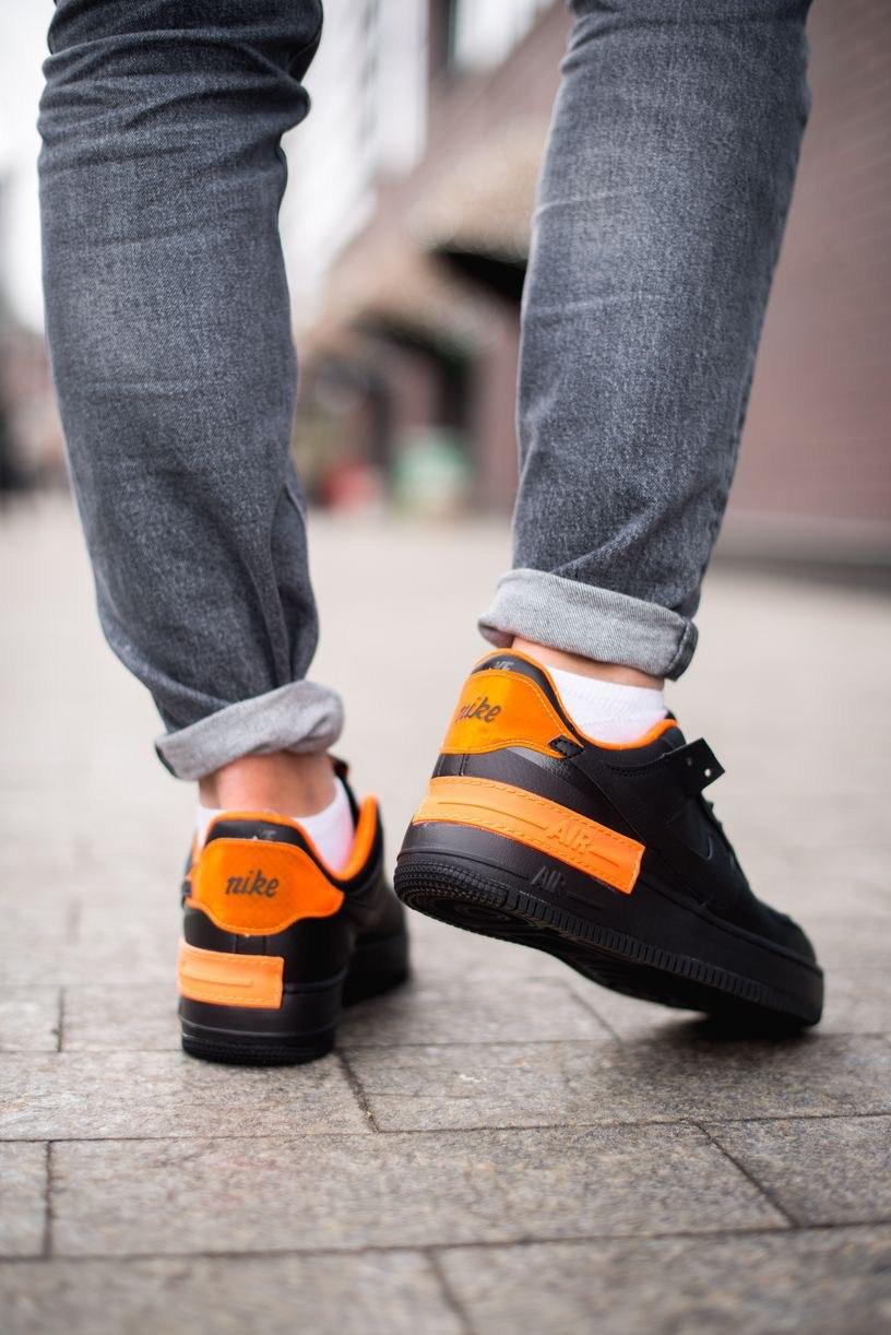 Nike Air Force 1 SHADOW Black Orange