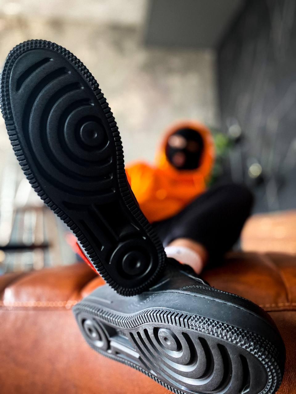 Nike Air Force 1 SHADOW Black Orange