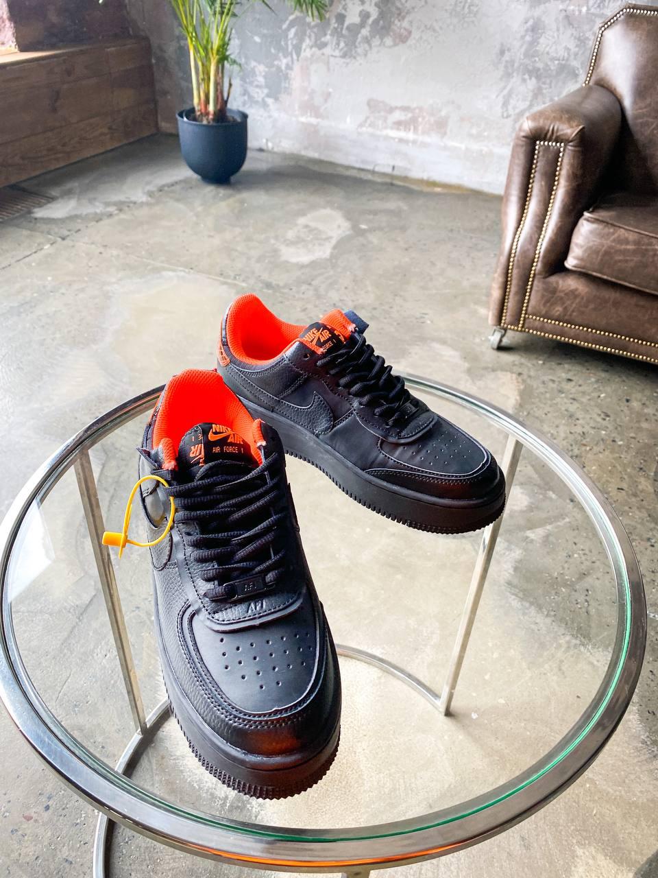 Nike Air Force 1 SHADOW Black Orange