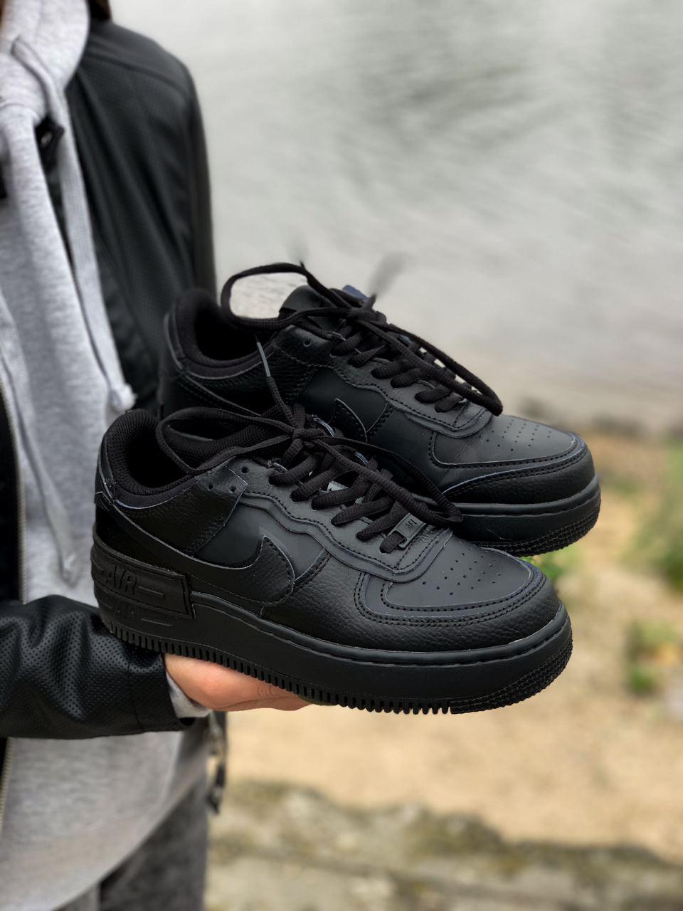 Nike Air Force 1 SHADOW Full Black