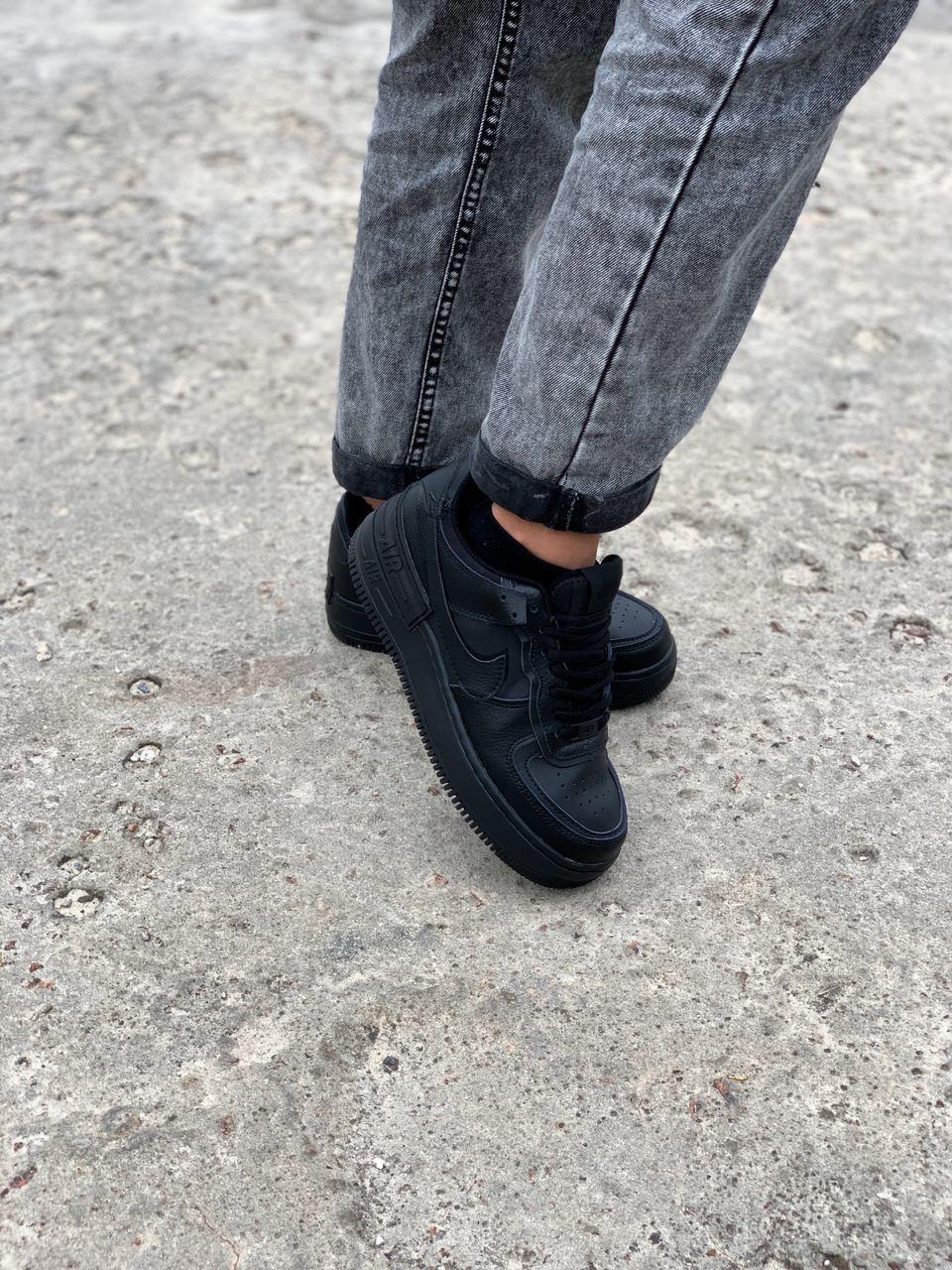 Nike Air Force 1 SHADOW Full Black