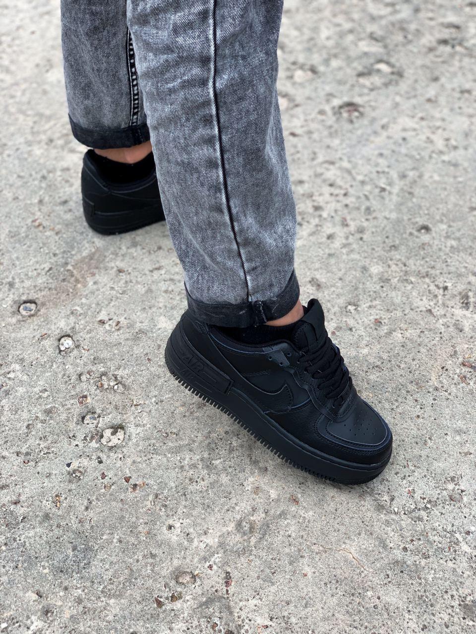 Nike Air Force 1 SHADOW Full Black