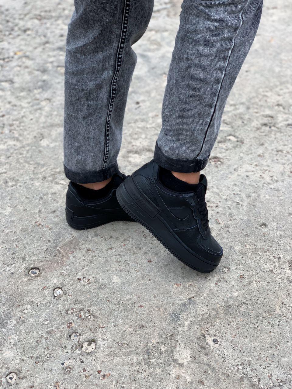 Nike Air Force 1 SHADOW Full Black
