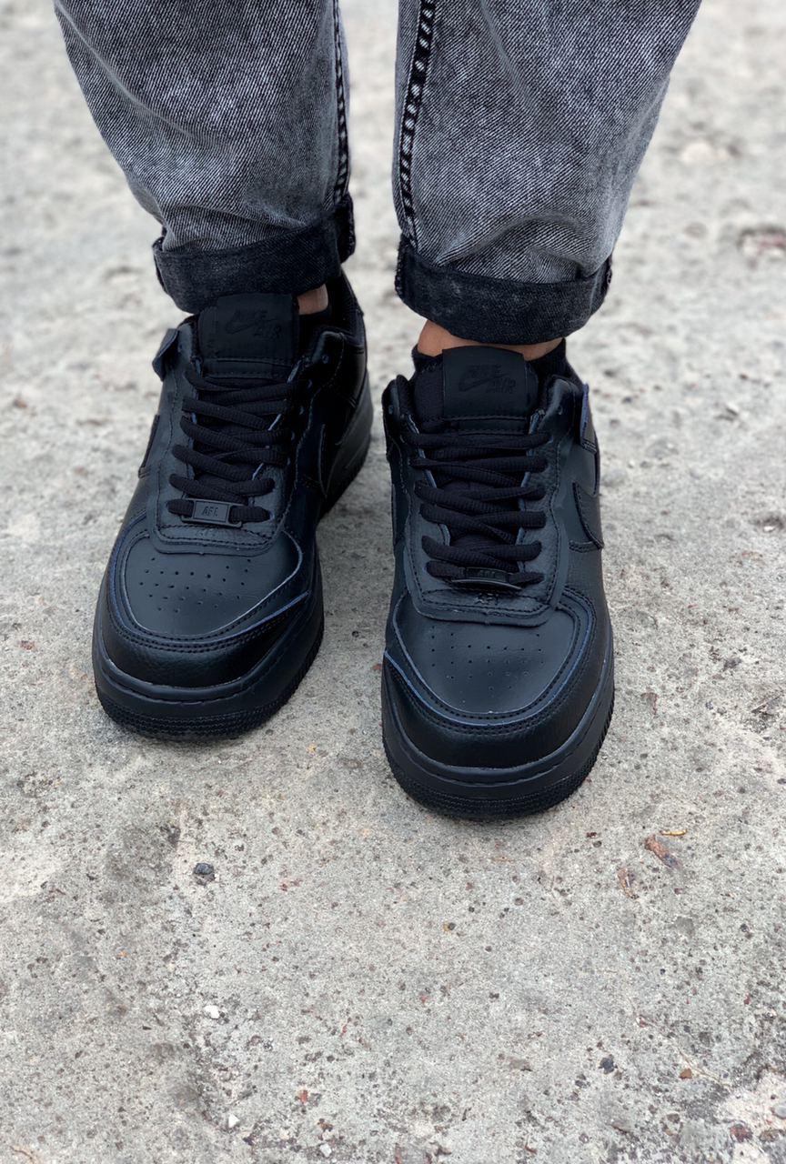 Nike Air Force 1 SHADOW Full Black
