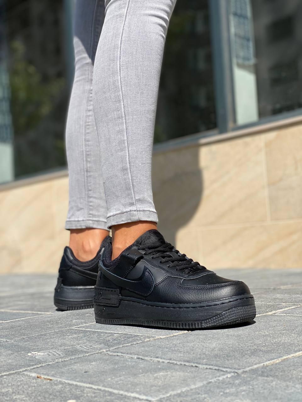 Nike Air Force 1 SHADOW Full Black