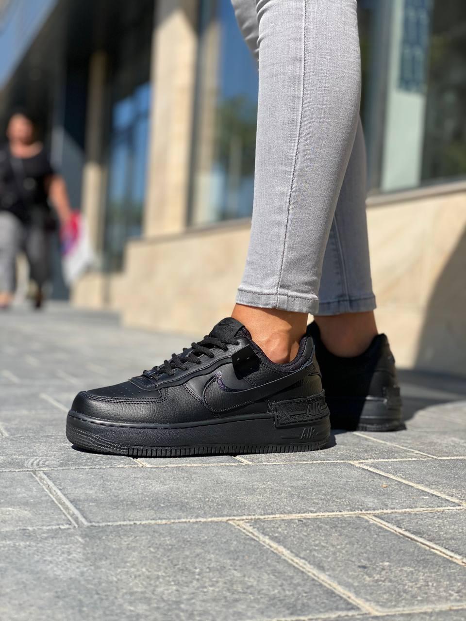Nike Air Force 1 SHADOW Full Black