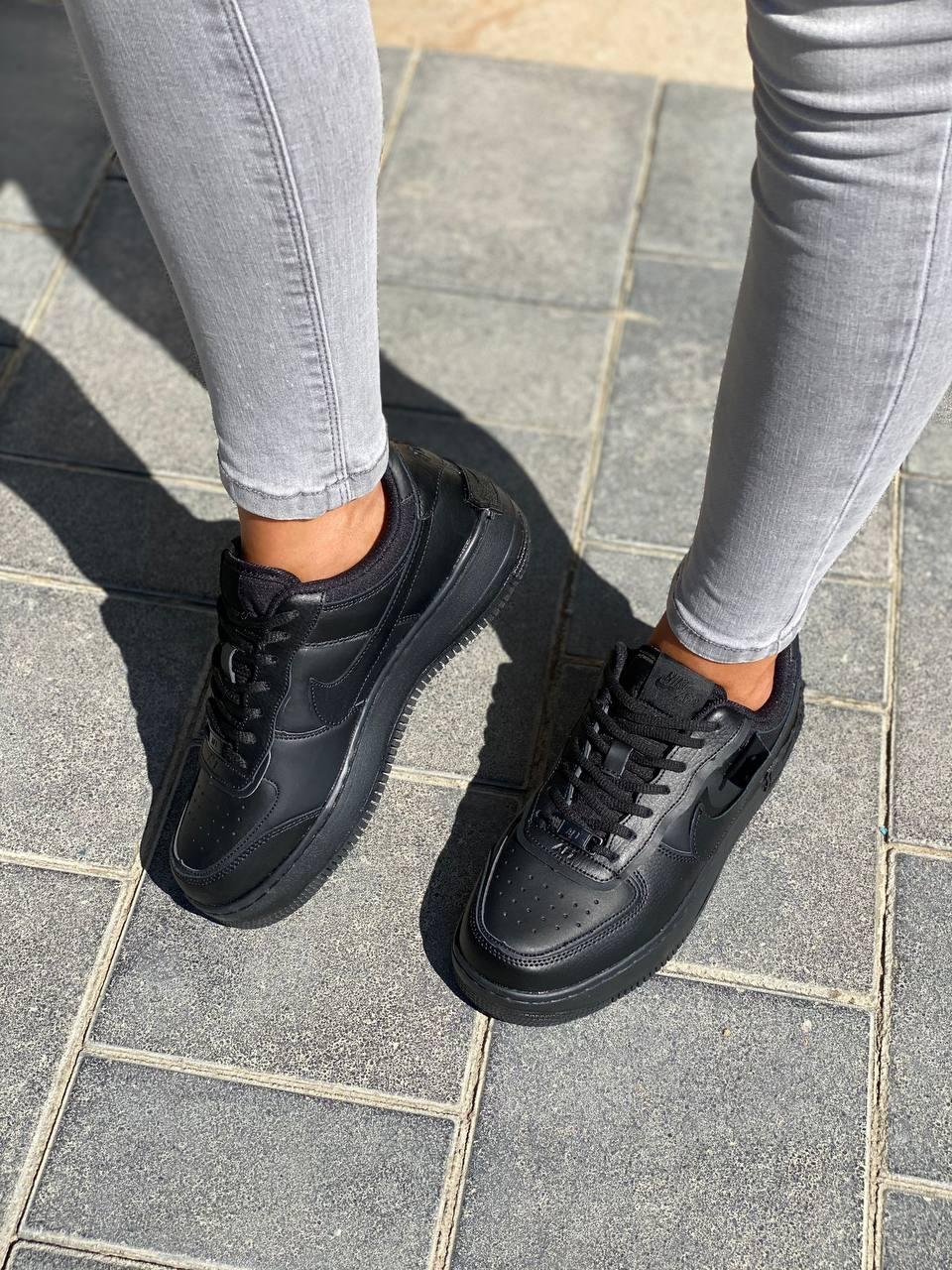 Nike Air Force 1 SHADOW Full Black