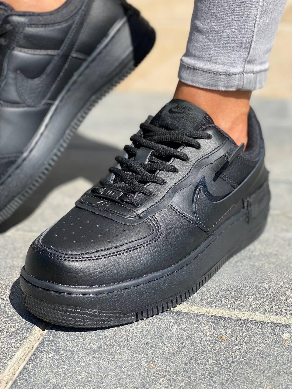 Nike Air Force 1 SHADOW Full Black