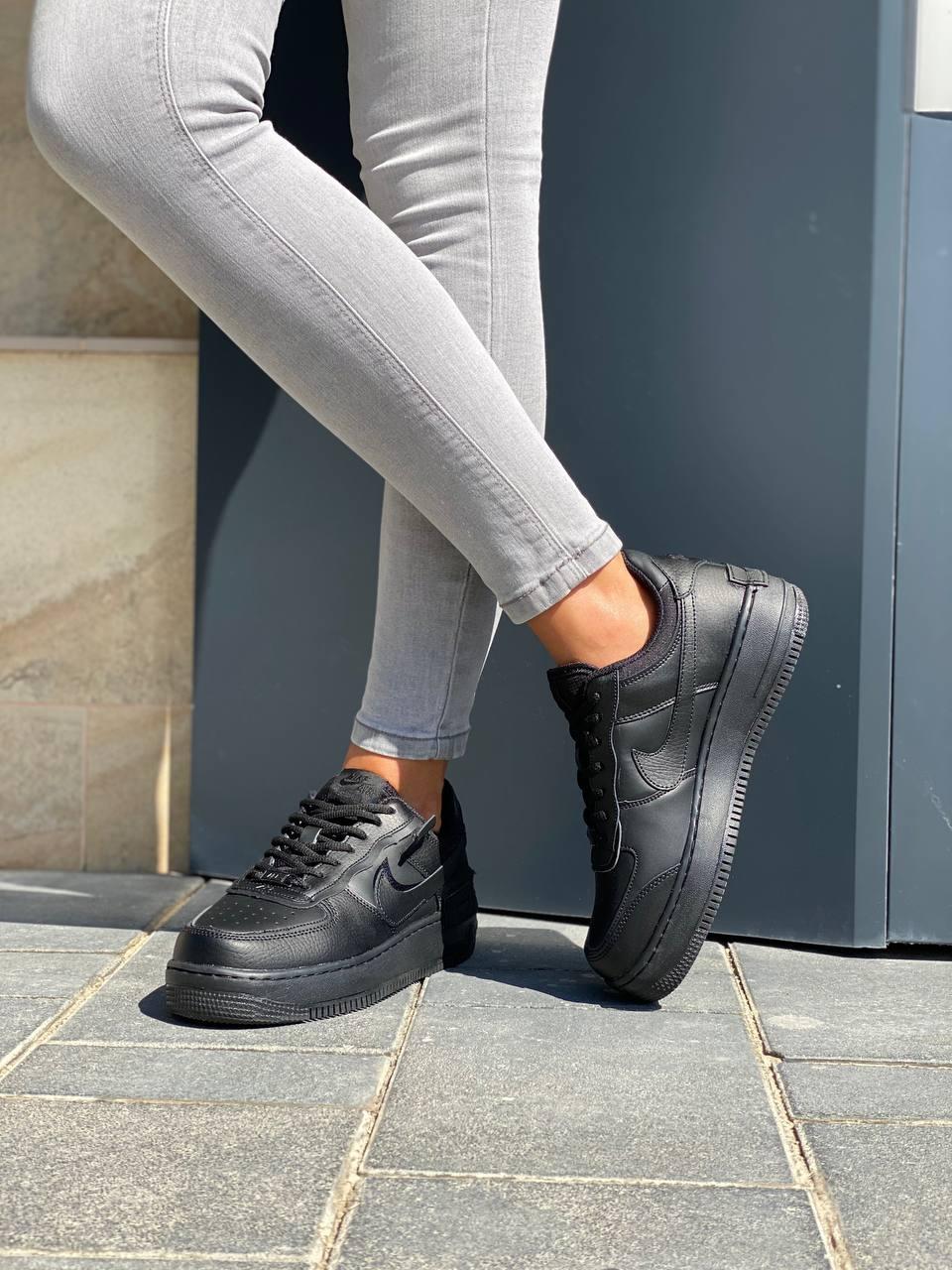 Nike Air Force 1 SHADOW Full Black