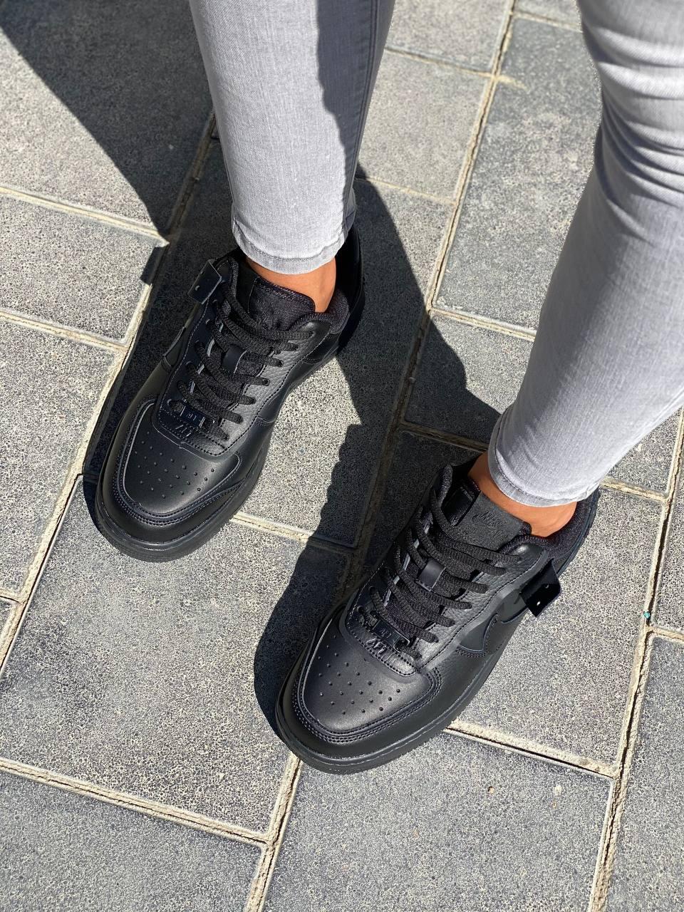 Nike Air Force 1 SHADOW Full Black