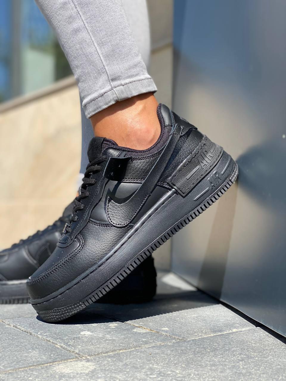 Nike Air Force 1 SHADOW Full Black